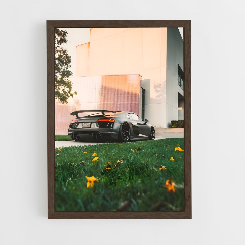 Poster L'Agilité du Noir – affiche Audi (vue 5)